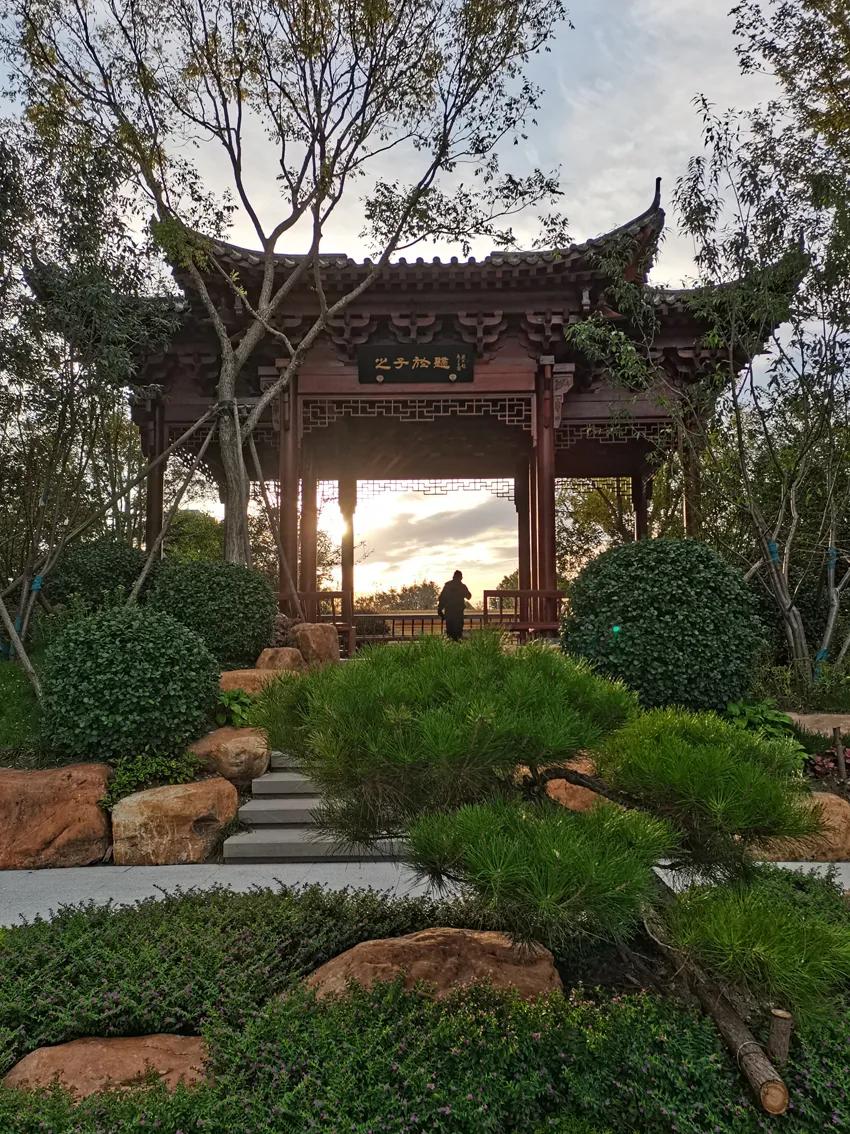 「园臻®作品」廊坊俪景嘉园“桃夭”主题景观之营造