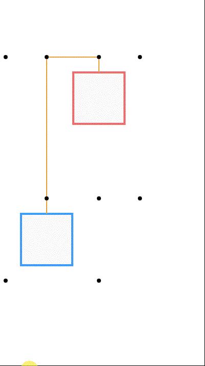 关联线探究，如何连接流程图的两个节点
