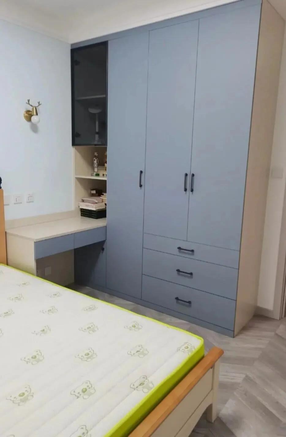 衣柜写字桌一体桌尺寸,衣柜写字桌一体新款