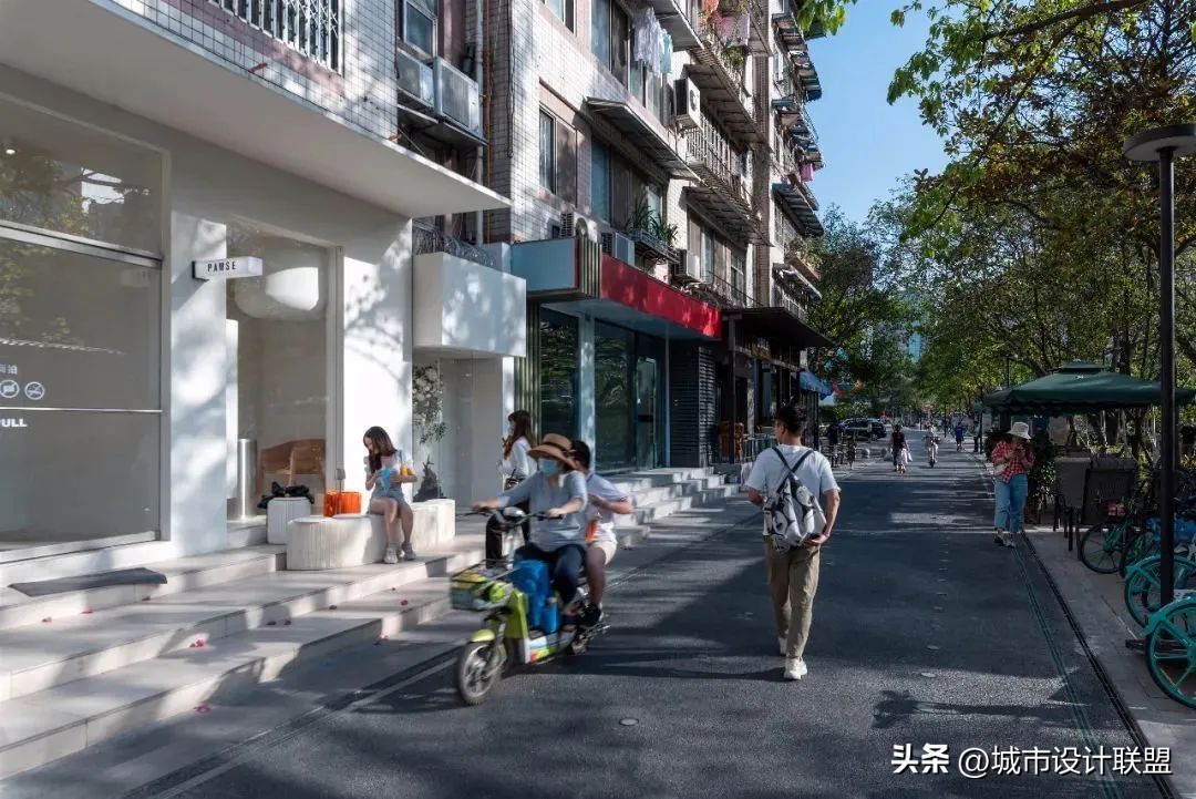 城市微更新街区改造,街区改造对比效果图