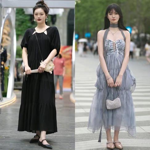 秋冬新款时尚连衣裙搭配什么鞋子,休闲连衣裙长款搭什么鞋子好看