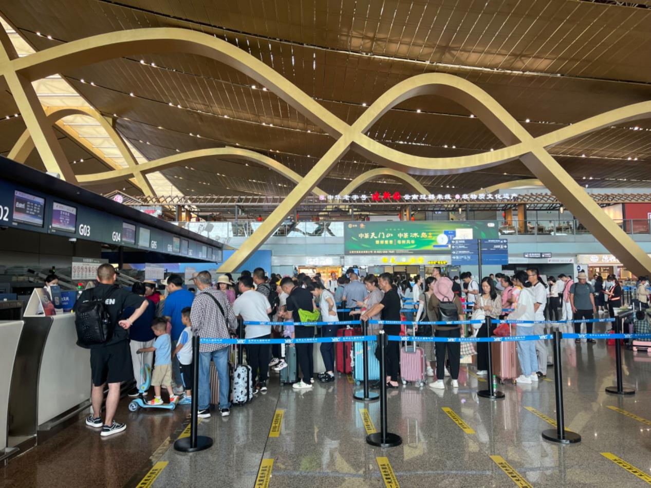 昆明长水机场2024年夏秋航季,昆明长水机场东方航空航线图