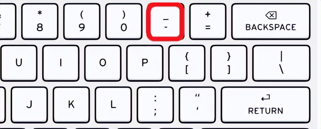 键盘减号和下划线,减号怎么打下划线