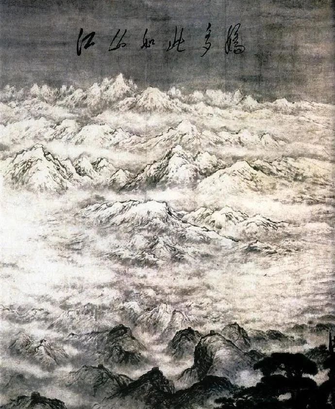 傅抱石山水画100幅欣赏,傅抱石山水画100幅高清图欣赏