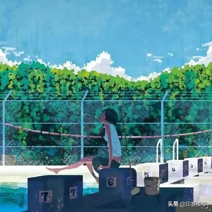 小众插画头像,分享给大家一组我的原创插画头像