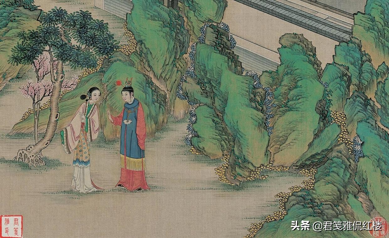 薛宝钗劝贾宝玉的话,桃花行林黛玉朗诵音频