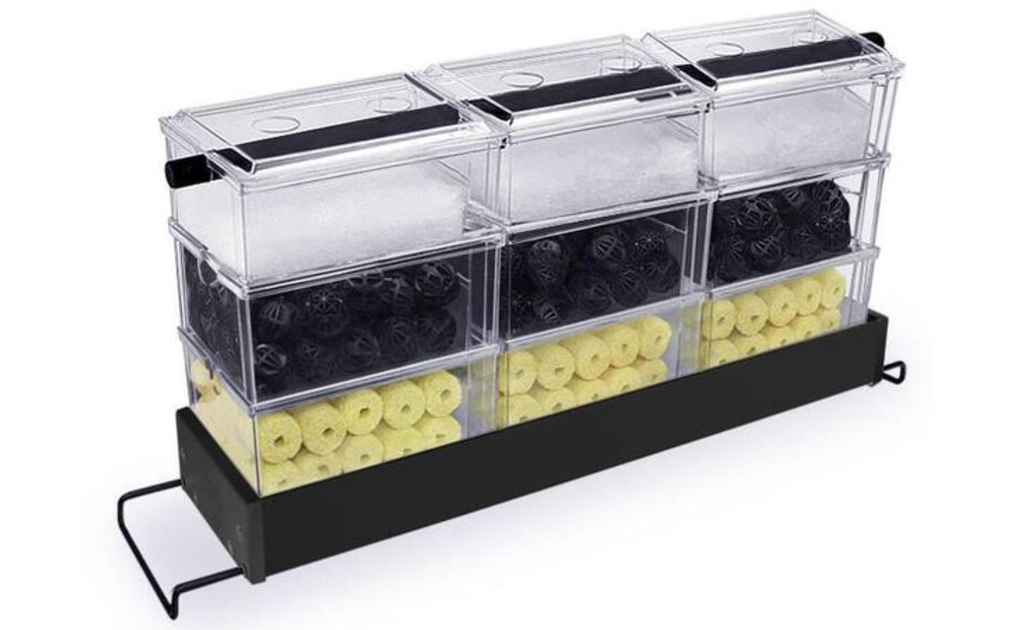 孔雀鱼鱼苗鱼缸过滤,小型侧滤鱼缸养孔雀鱼怎么样