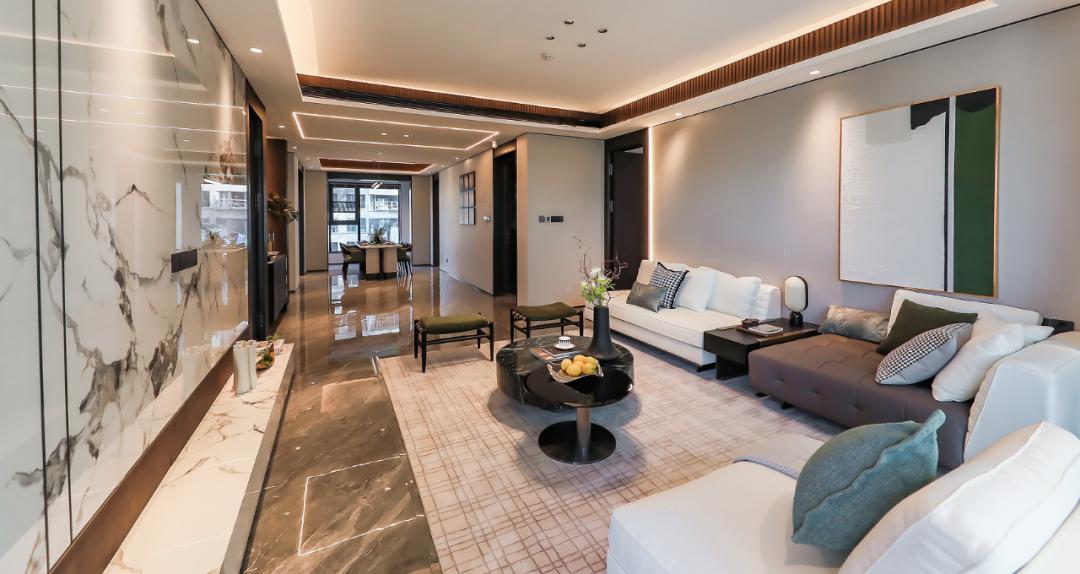 郑州豪宅天花板,郑州豪宅大横厅