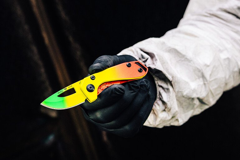 刀圈新闻：巴克的新刀——花里胡哨的“虎皮鹦鹉”小折