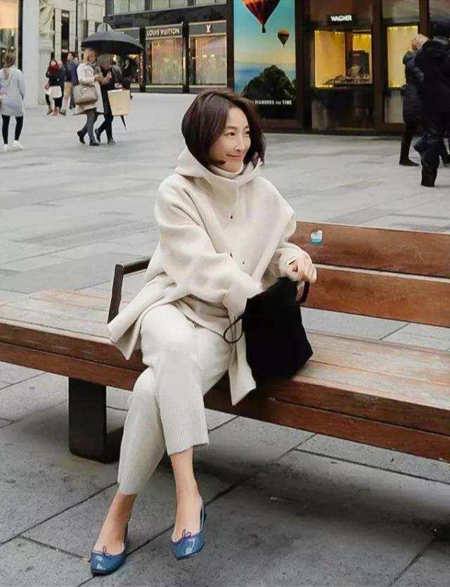 韩国大妈时尚搭配,韩国50岁大妈穿搭