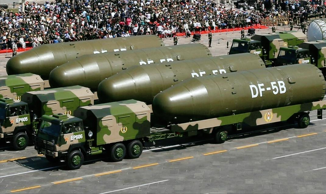 中美俄的洲际导弹射程多远,中美俄导弹速度多少马赫