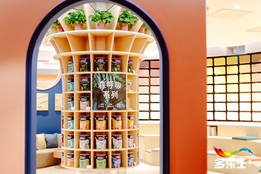 多乐士体验店装修,多乐士顶级生活馆
