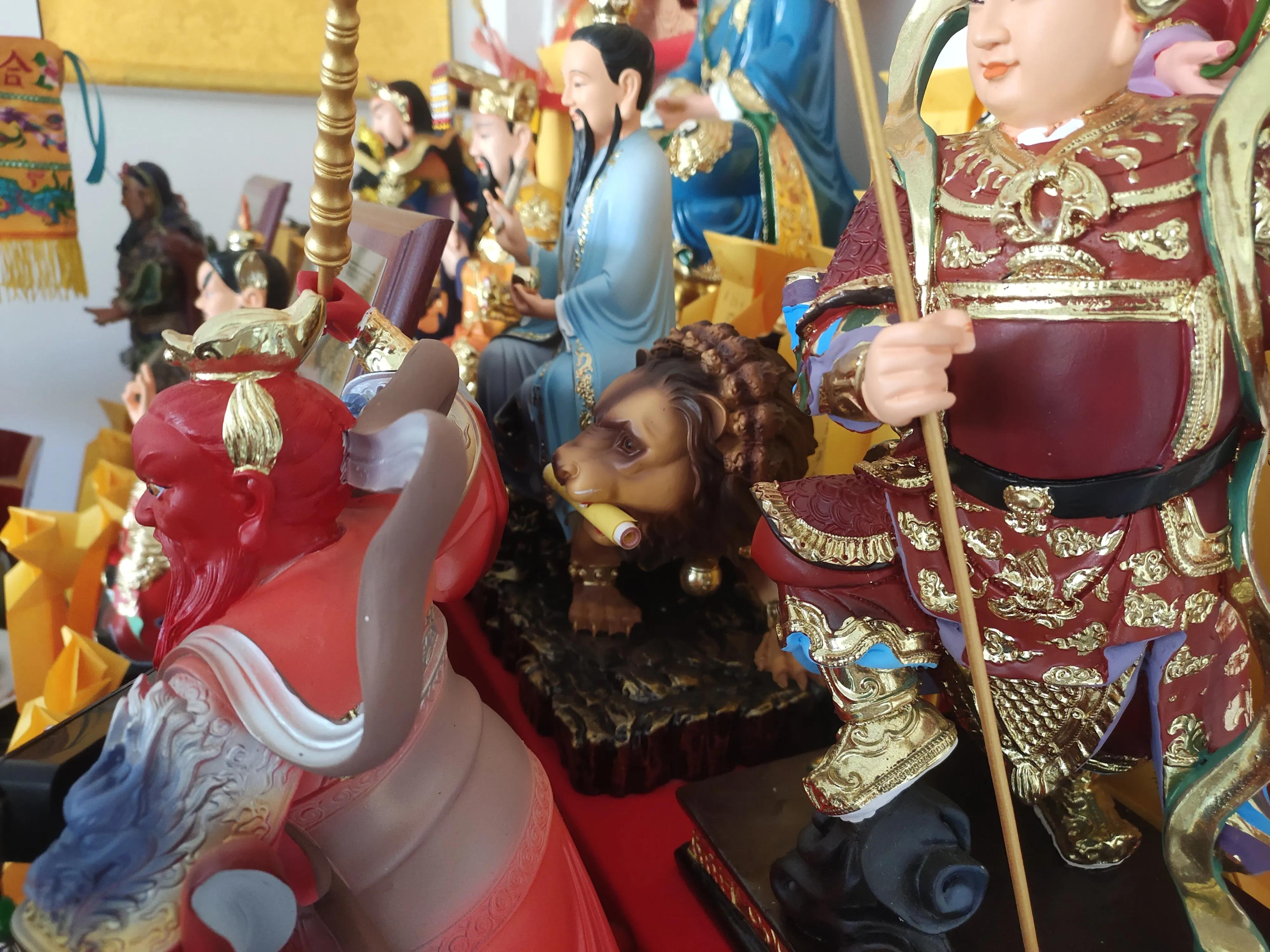 神像开光及装藏,张天师神像开光