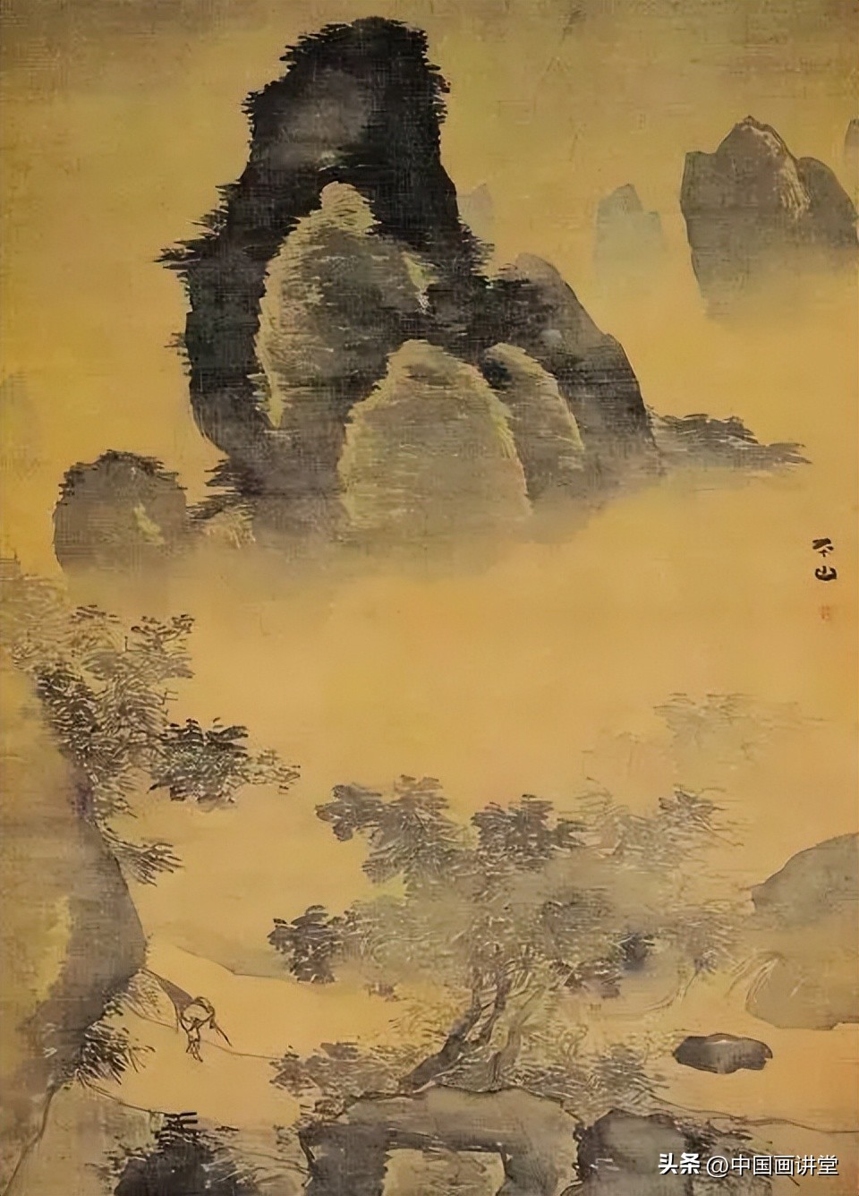 明代山水画100幅大饱眼福值得借鉴,明清高清山水作品欣赏