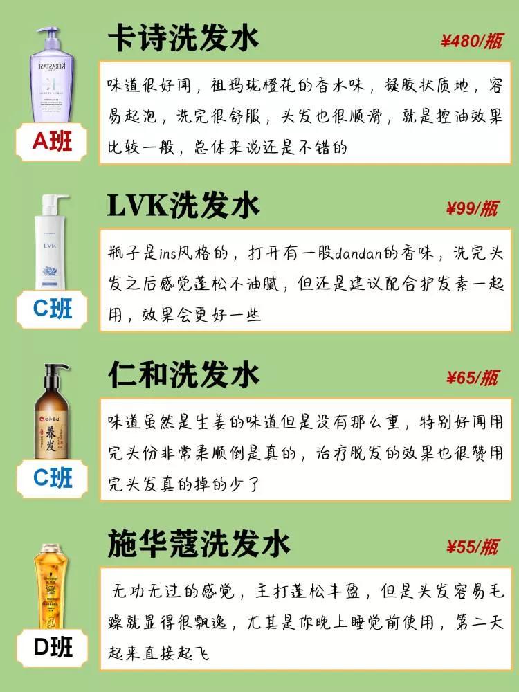 洗发水推荐味道不好闻的,洗发水推荐留香持久最好的洗发水