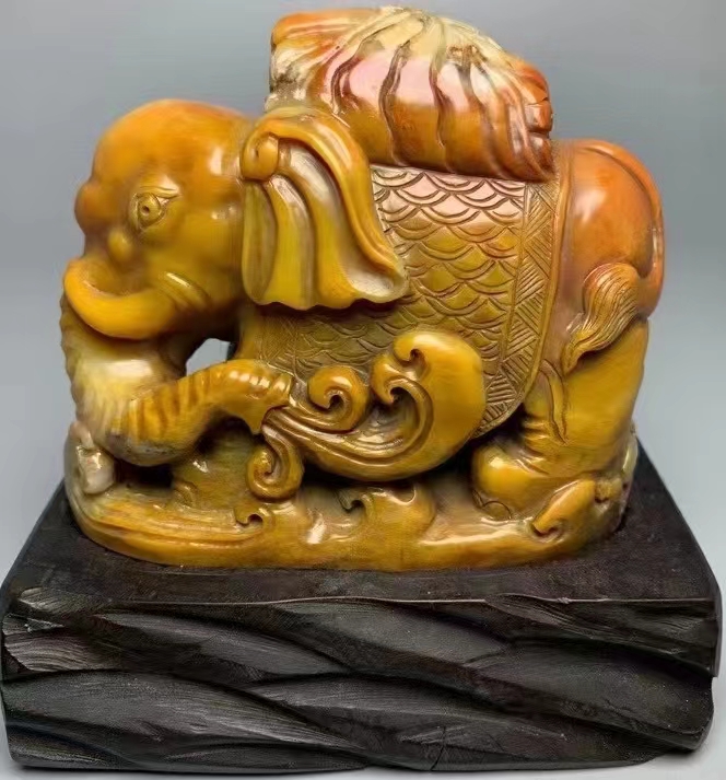 玉石佛祖风水摆件图片欣赏,风水玉石工艺品摆件