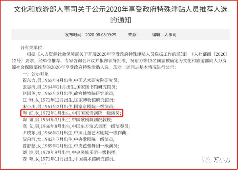 小陶虹演员个人资料,陶虹八卦娱乐圈