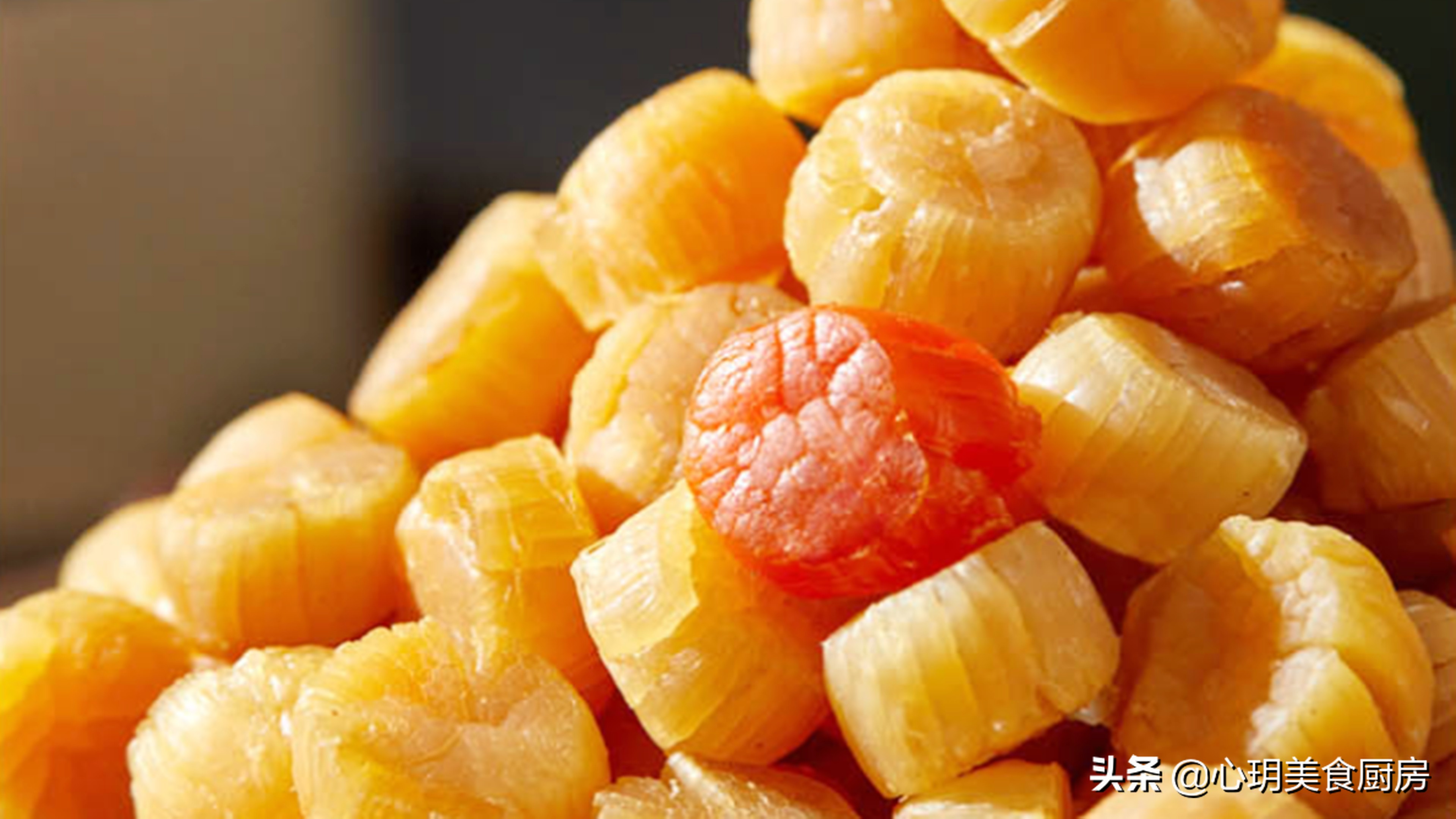 干贝和瑶柱有何区别,干贝瑶柱长什么样子