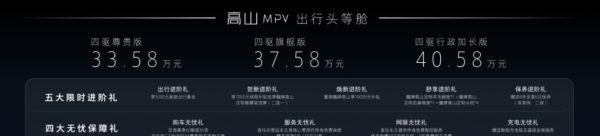 魏牌高山mpv落地价,魏牌高山入局大七座高端mpv市场
