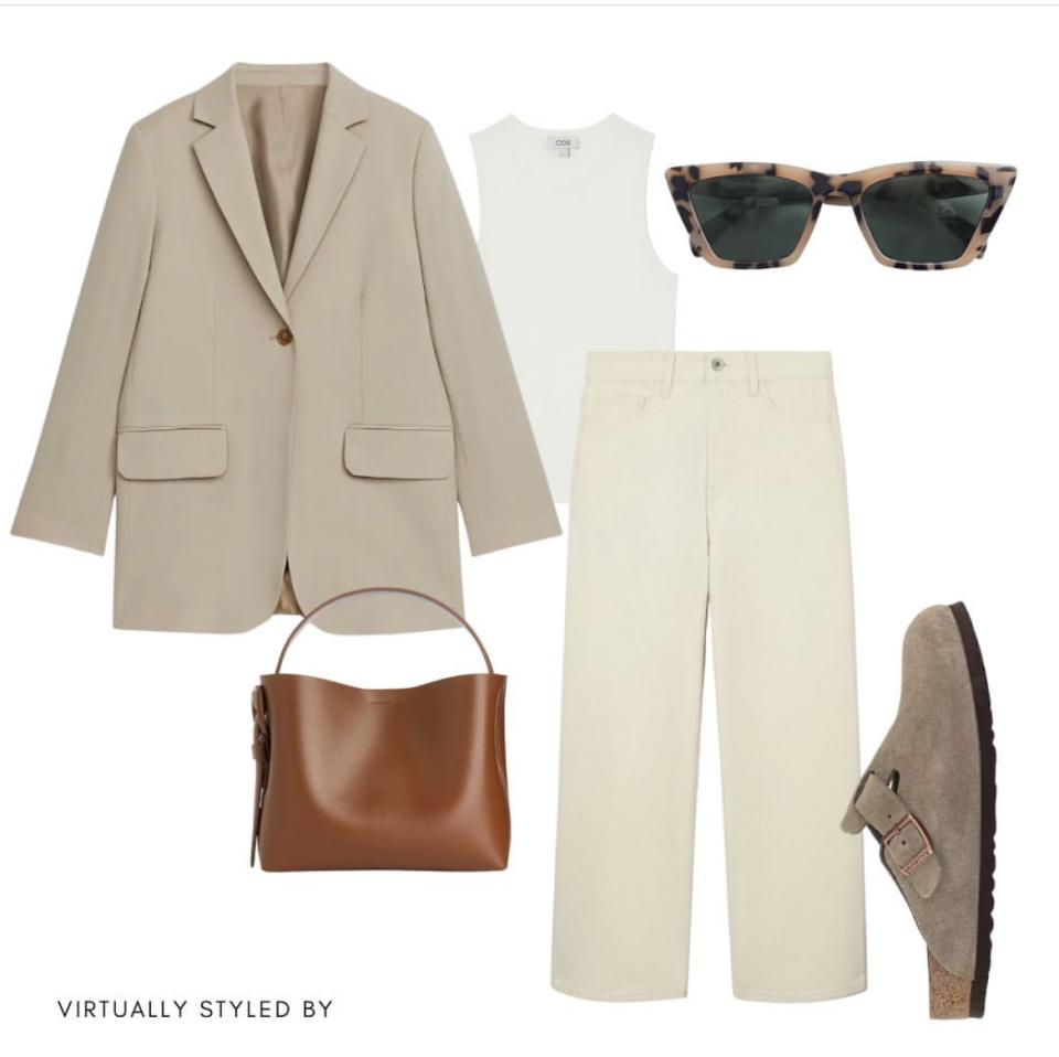 米色系搭配真的很高级，8件衣服的一周穿搭，雅致也大方