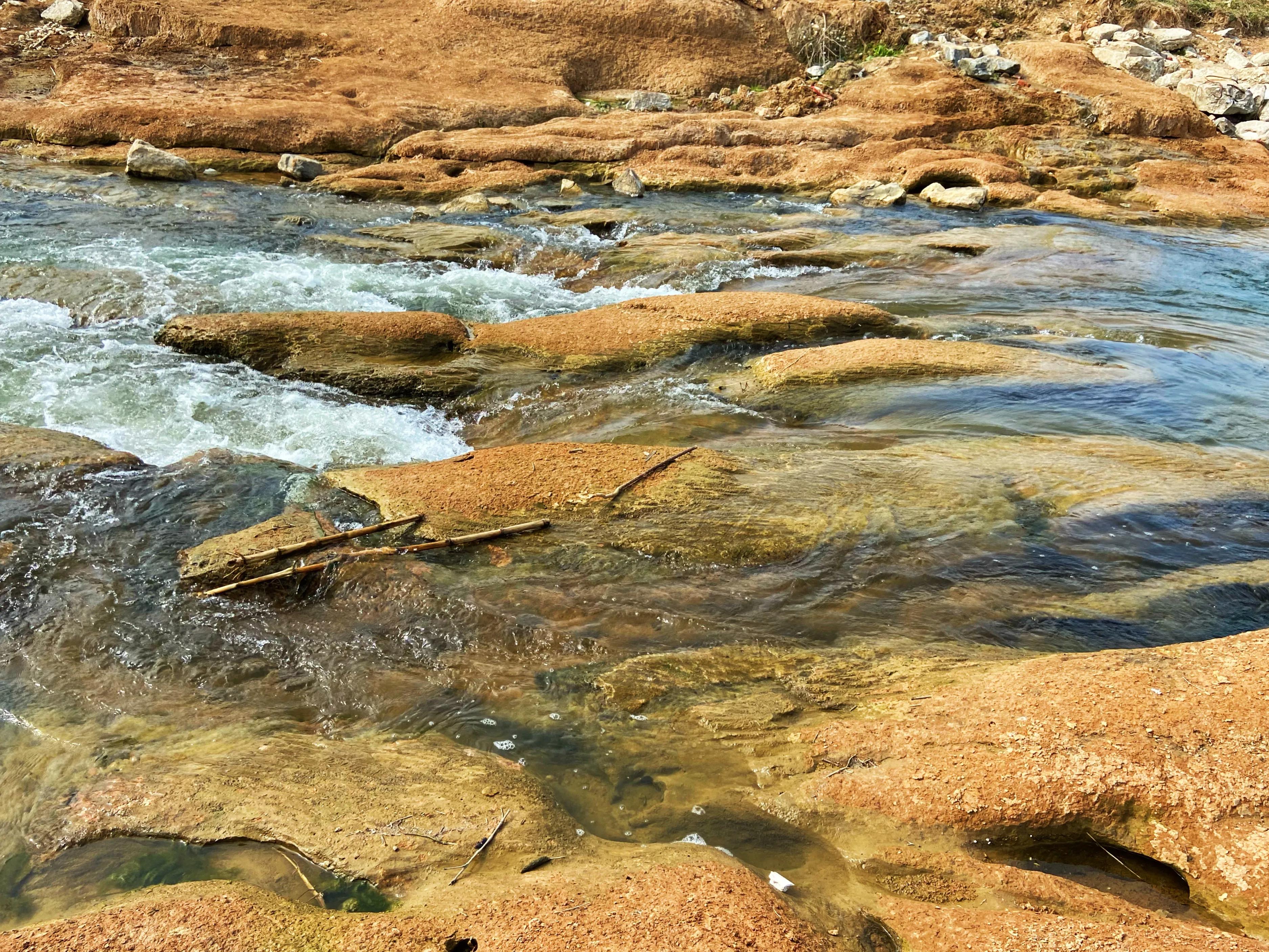 河边的景色真是太美了,文川河风景