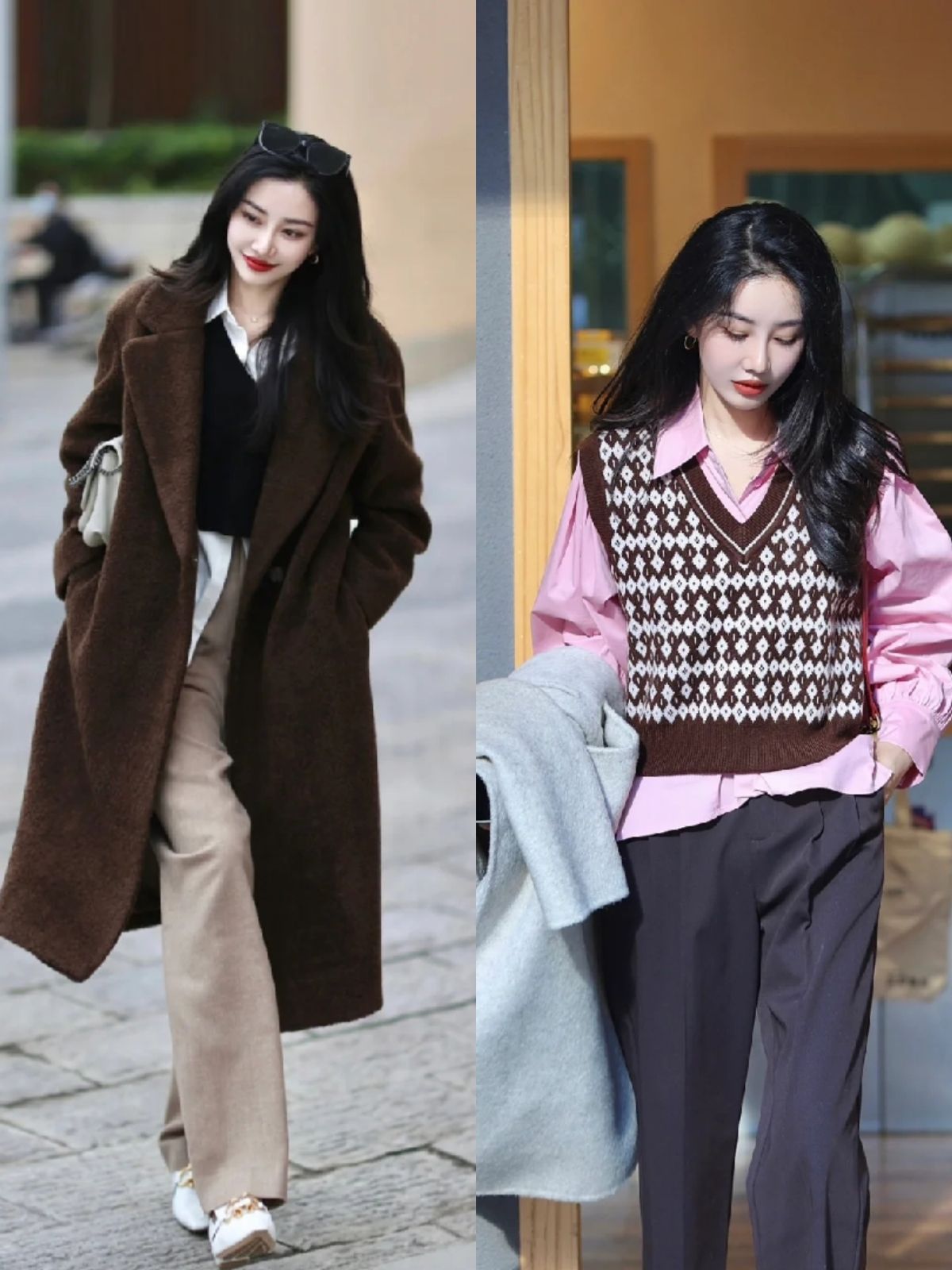 叠穿白衬衫冬季穿搭,冬季衬衣穿搭技巧叠穿