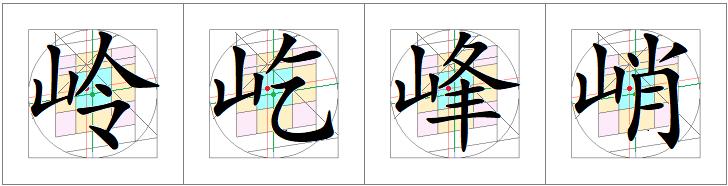 汉字书写的重心,汉字的重心是什么