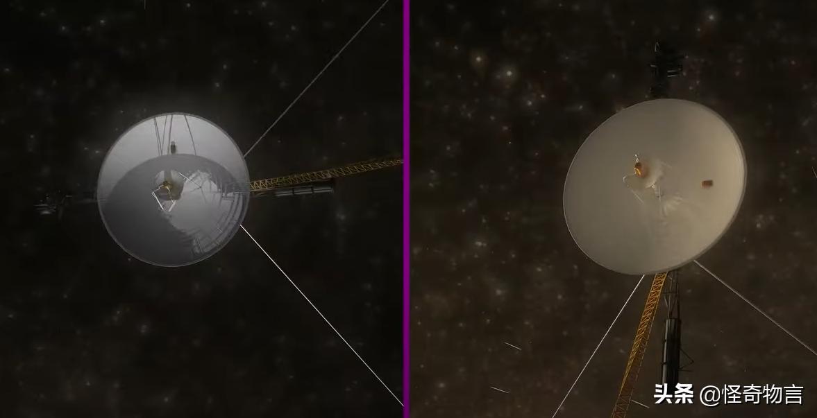 旅行者1号拍到地球最后一张画面,旅行者一号向地球传回信息