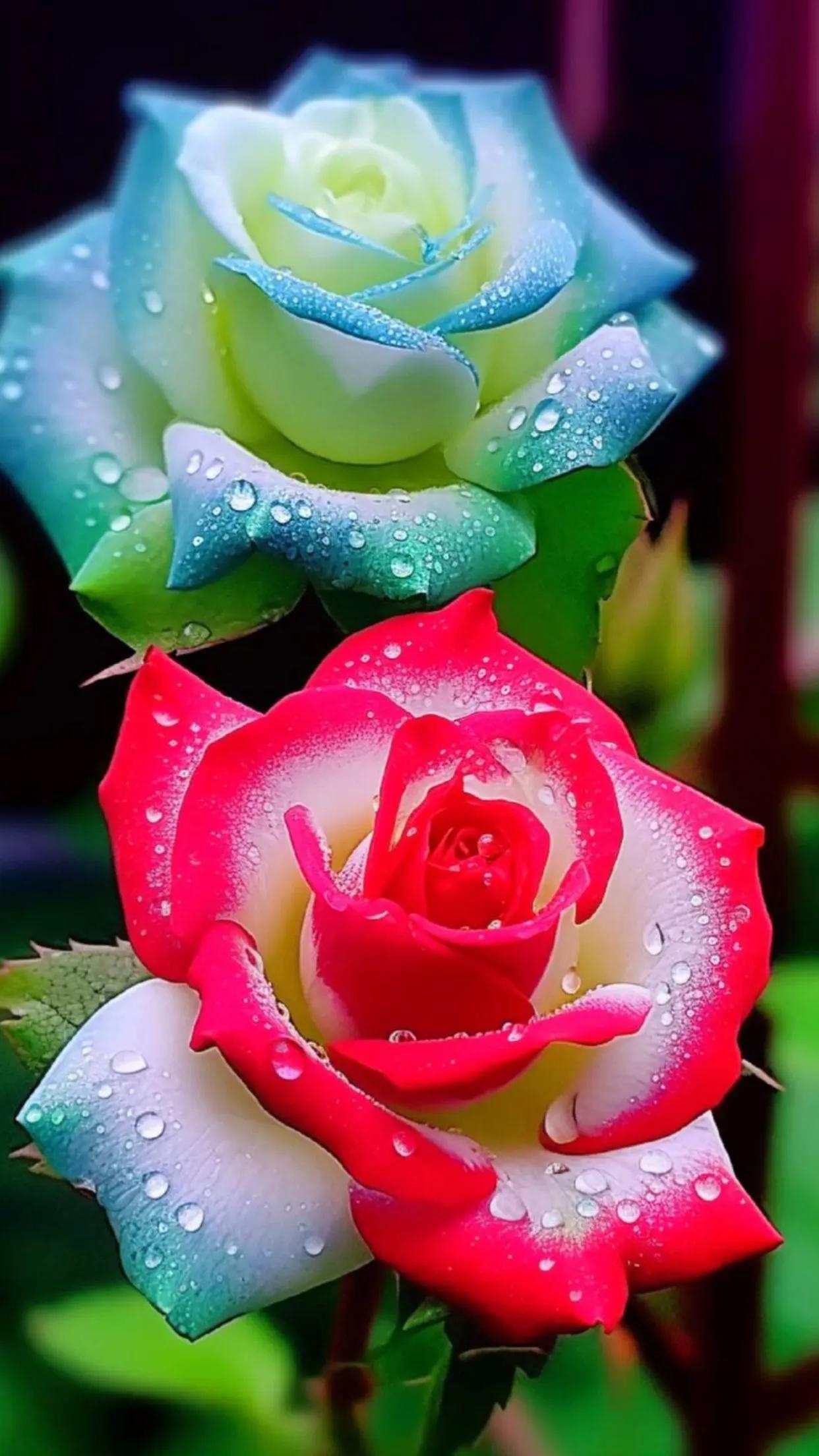 婀娜多姿的玫瑰花