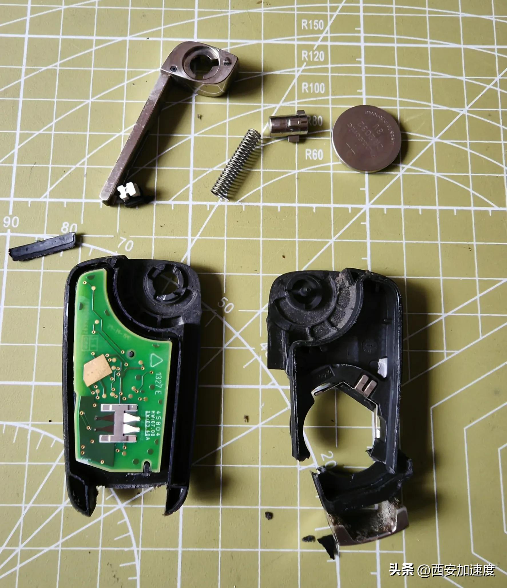 科鲁兹钥匙壳换新款外壳,雪铁龙世嘉钥匙怎么换外壳