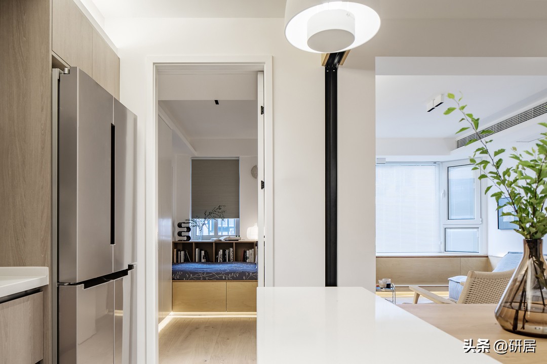 厨房改卧室,一卫变两卫,这套89平的装修,把每寸面积都用到点上