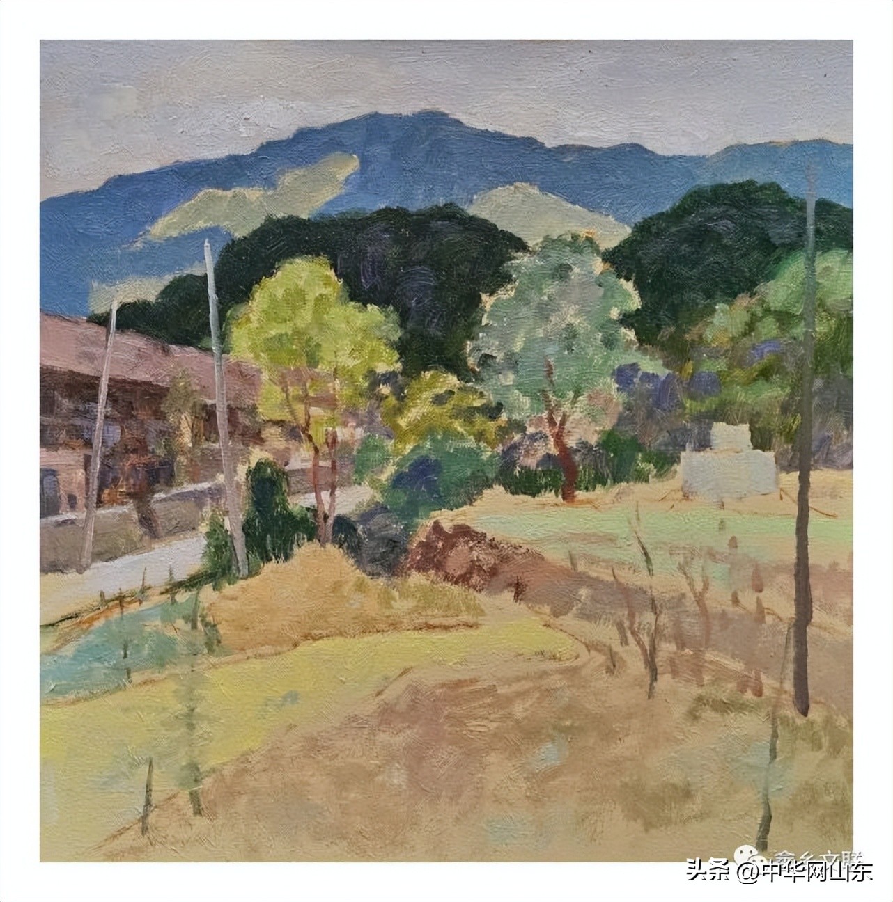 风物澄和——著名油画家蔡志蔚“硬汉”笔下的山水情怀