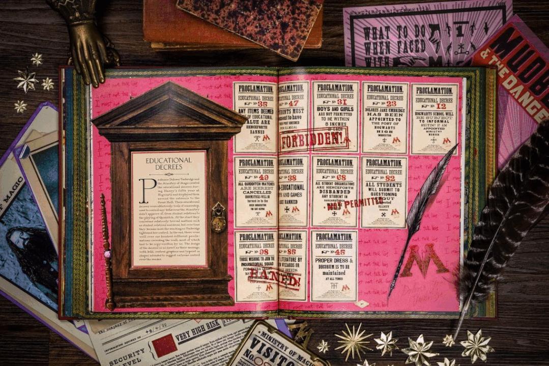 环球影城哈利波特馆设计师,哈利波特风格平面设计