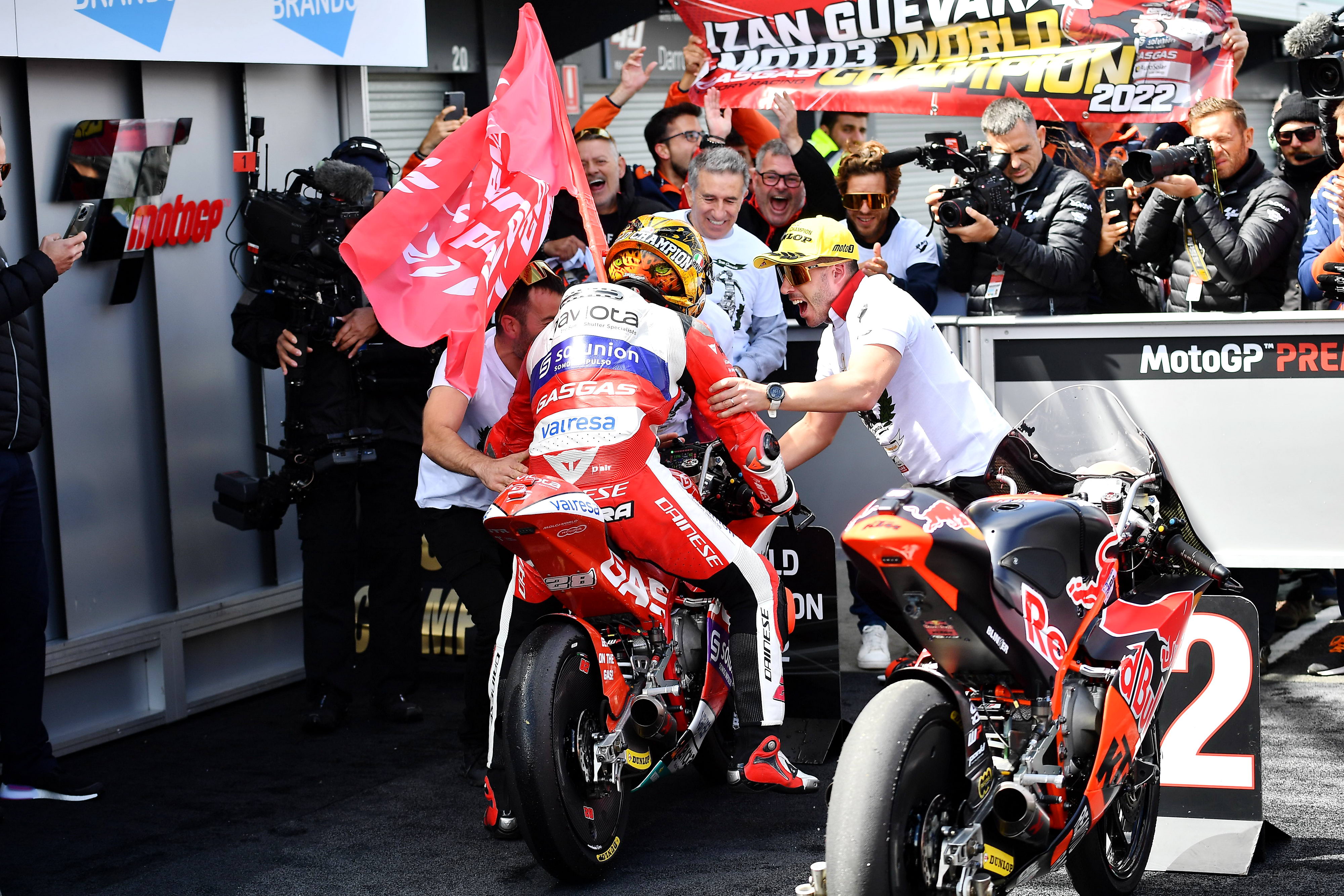 GasGas夺得2022Moto3级别世界冠军