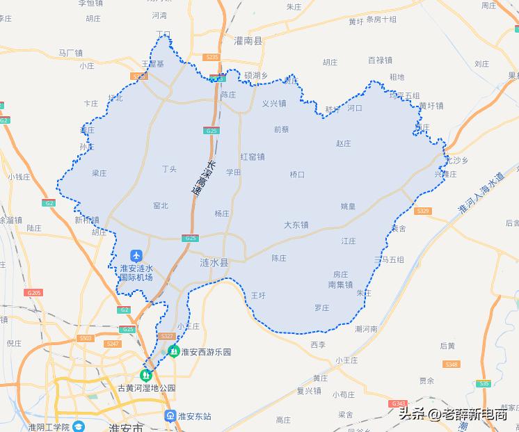 中国经济产业带名城：江苏省淮安涟水县