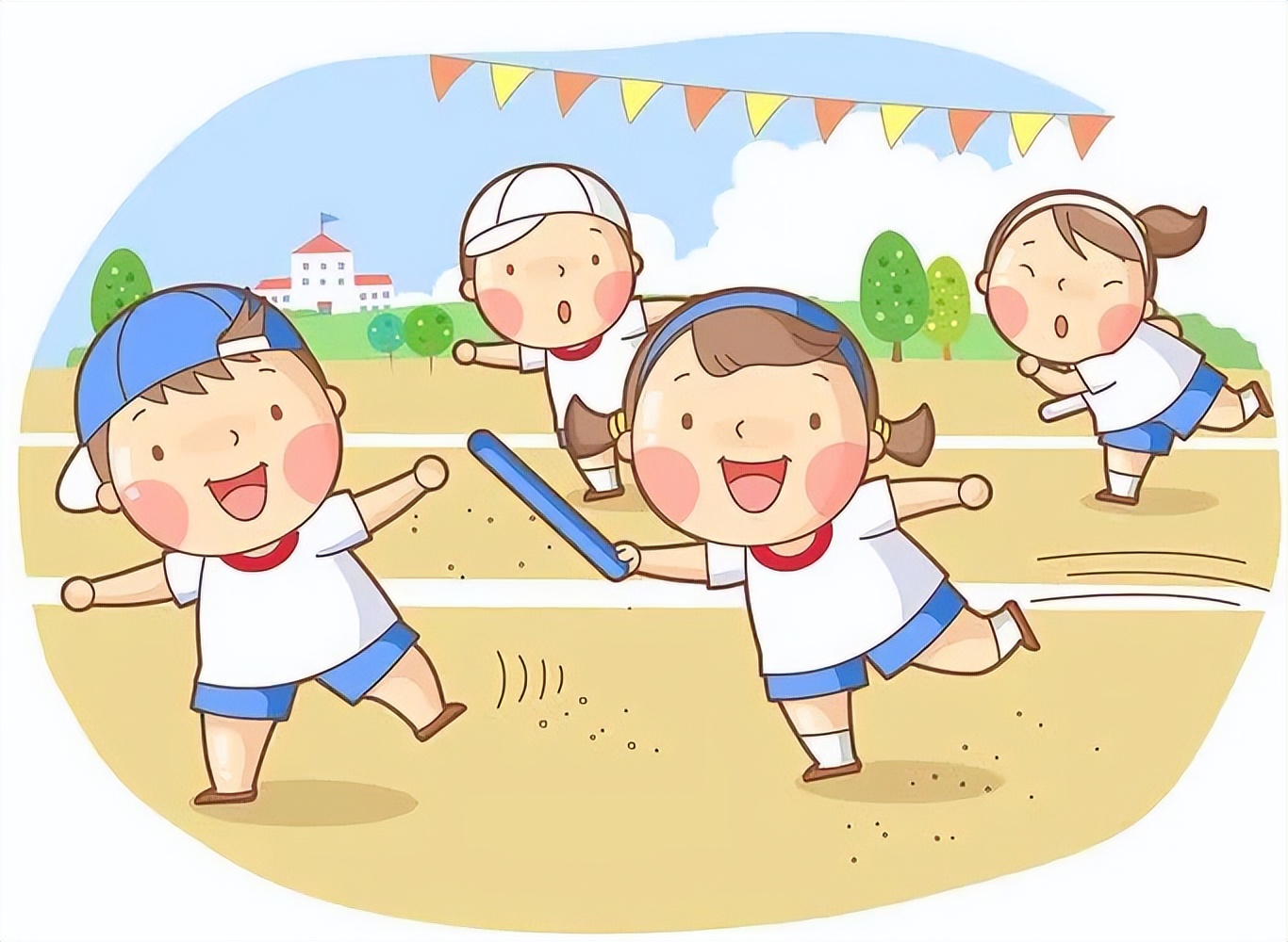 健康小学春季运动会,小学生小型春季运动会信息报道