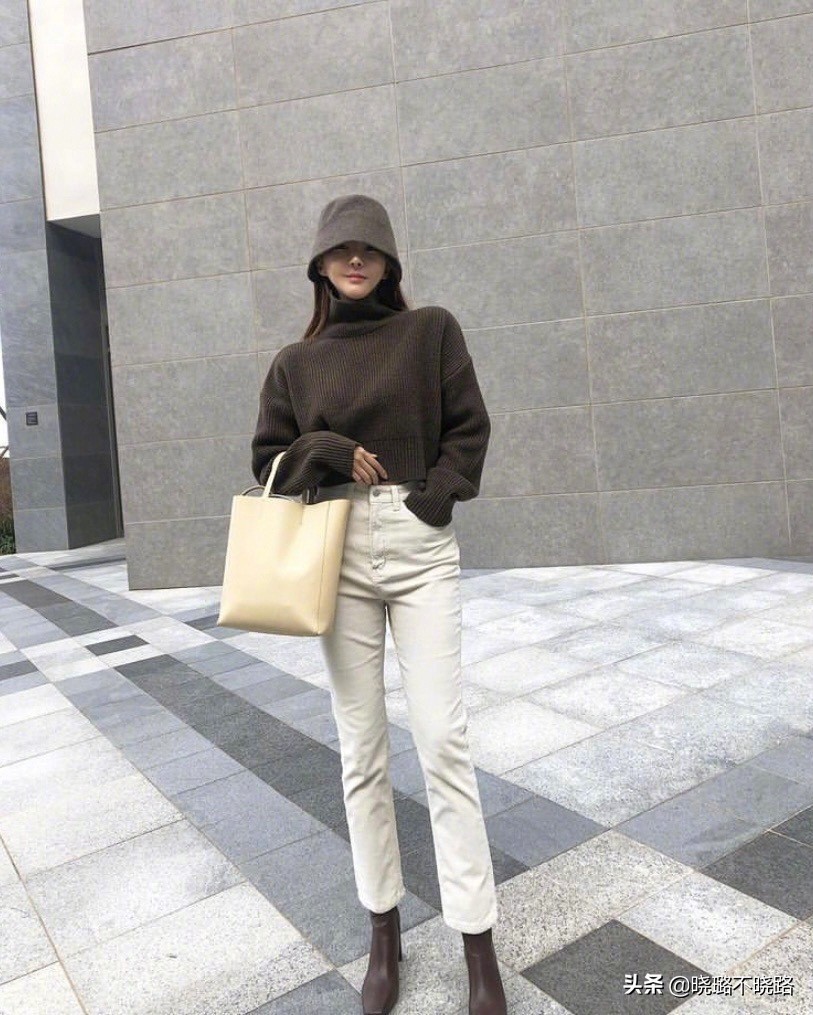 韩国街拍美女惊艳的穿搭,韩国女性高级感美女街拍