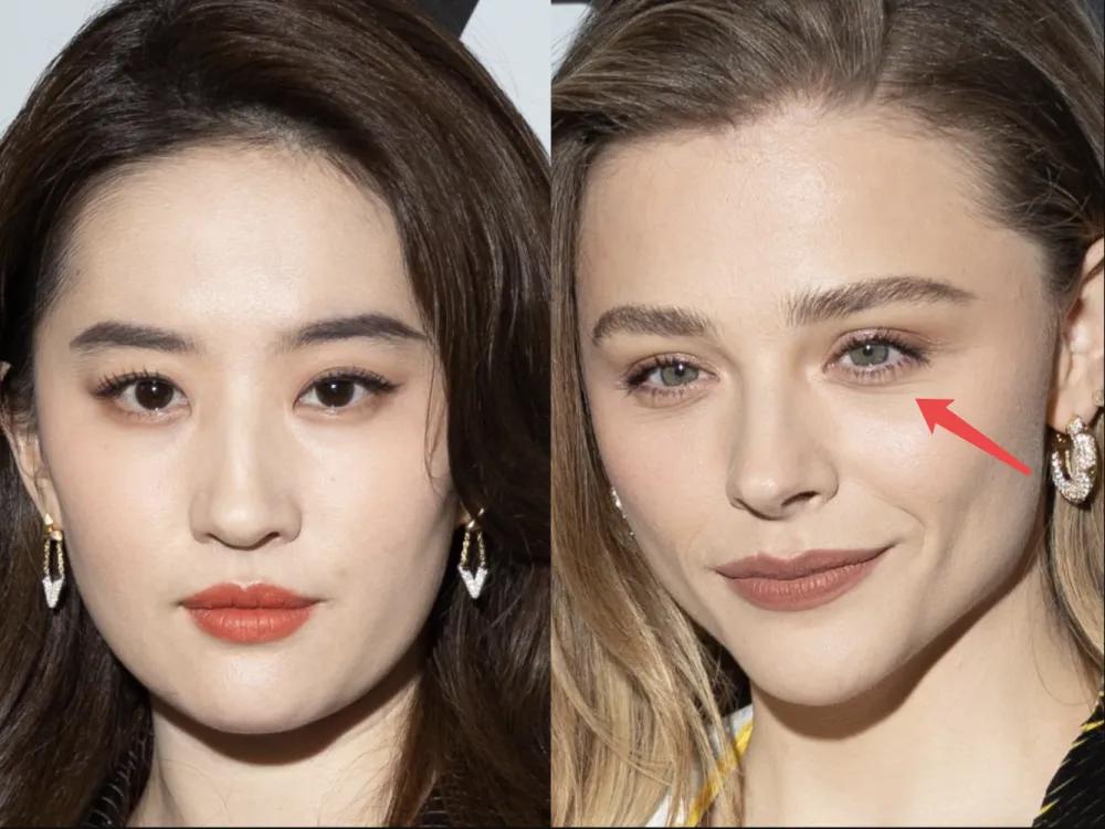 刘亦菲巴黎时装周造型,刘亦菲礼服红配绿时尚芭莎