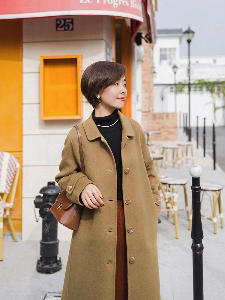 驼色大衣如何穿出时髦范,驼色大衣最洋气搭配