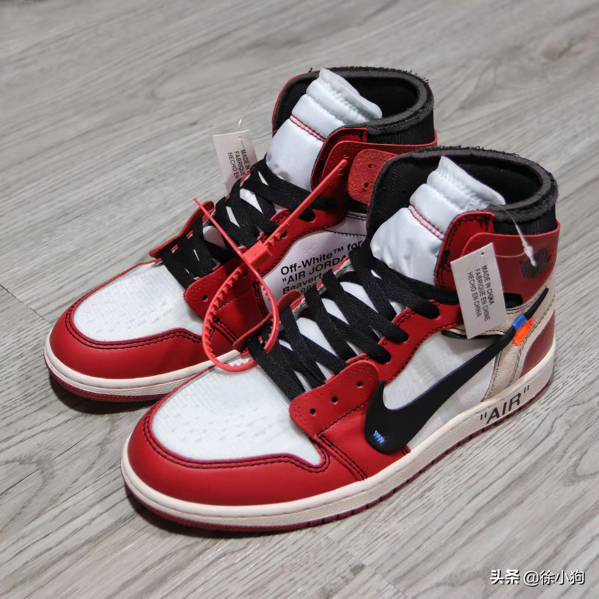 aj1offwhite联名鞋,潮鞋开箱好物推荐