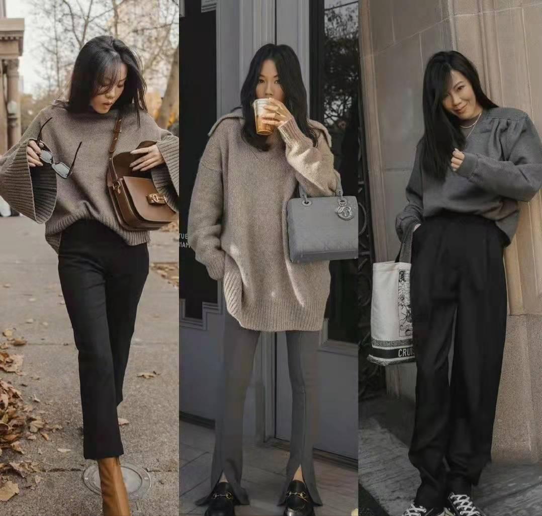 香港时尚博主tsangtastic，时髦大气的穿搭合集超实用的日常穿搭