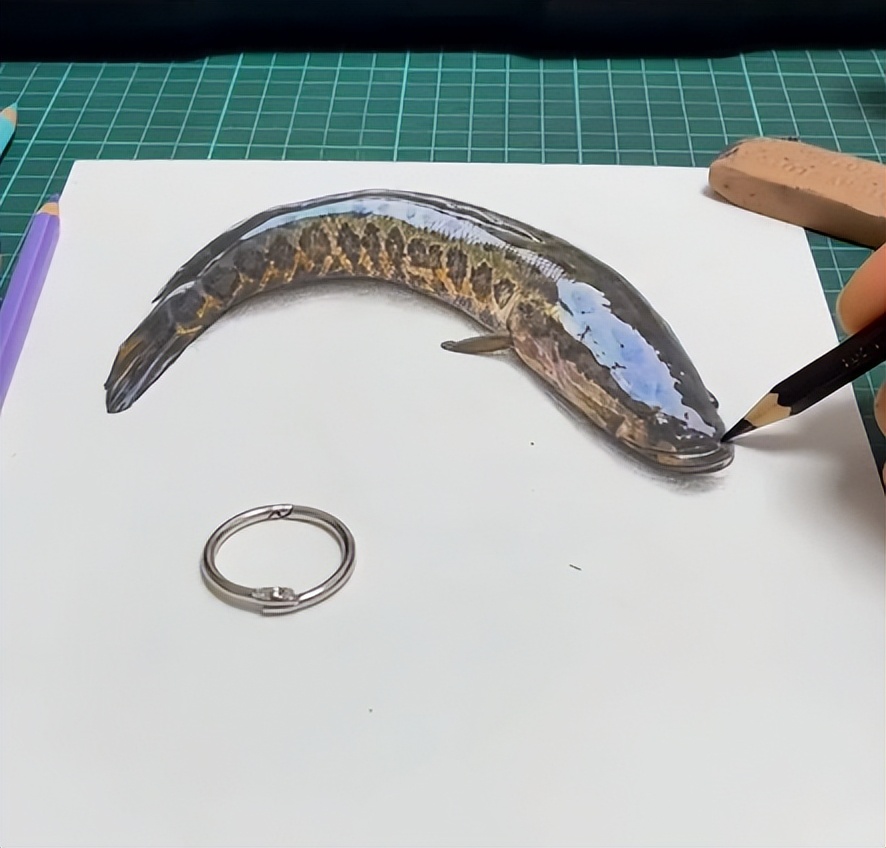 3D绘画牛人多厉害？画出真假难辨的“立体美女”，震惊500万网友