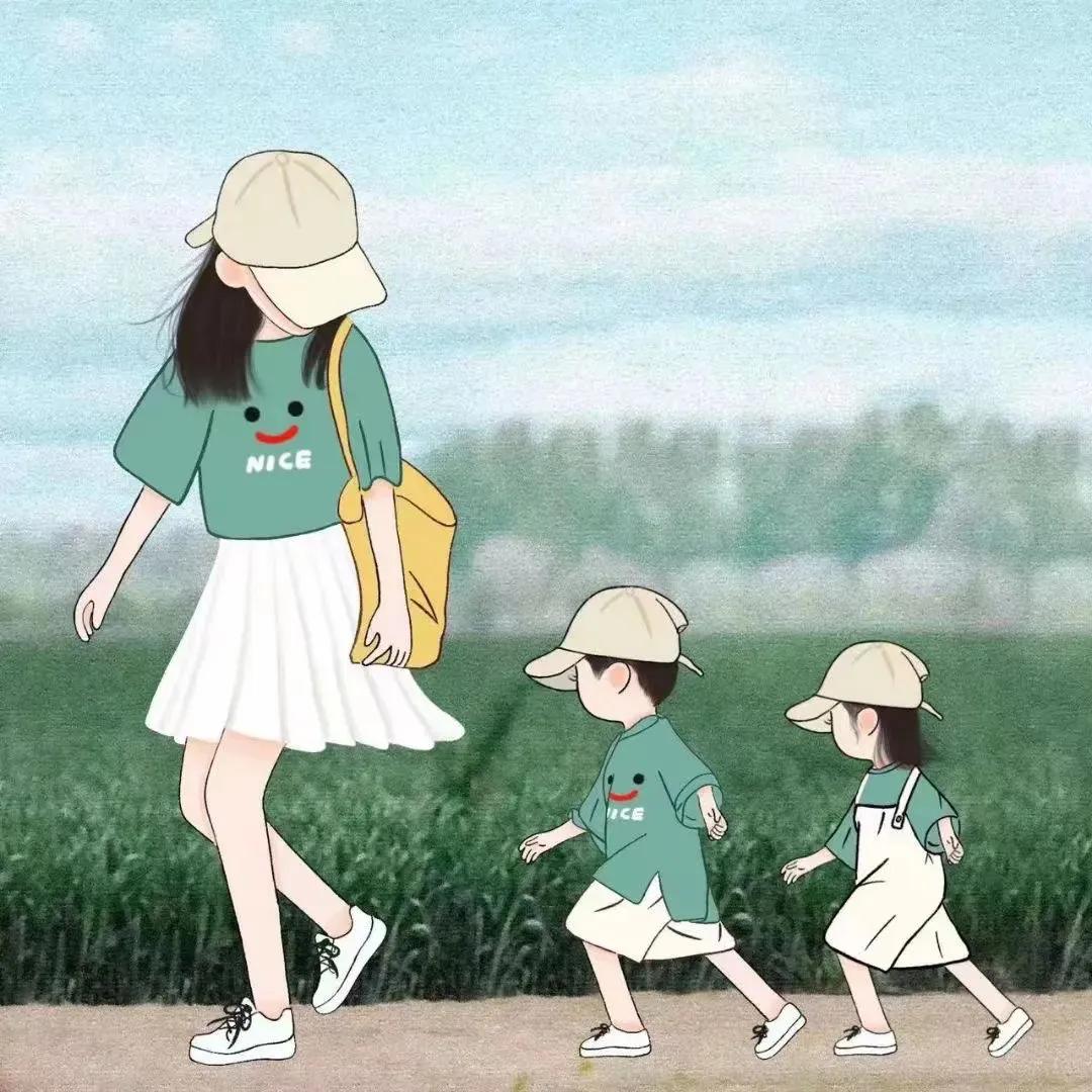 两个儿子亲子头像手机壁纸,亲子头像锁屏壁纸