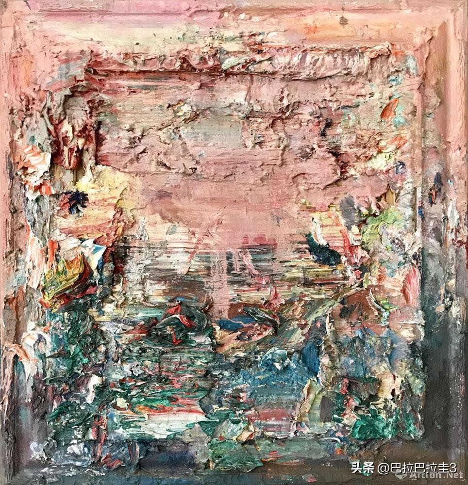 用脚画画的日本艺术家,一个小画家手拿画笔绘画