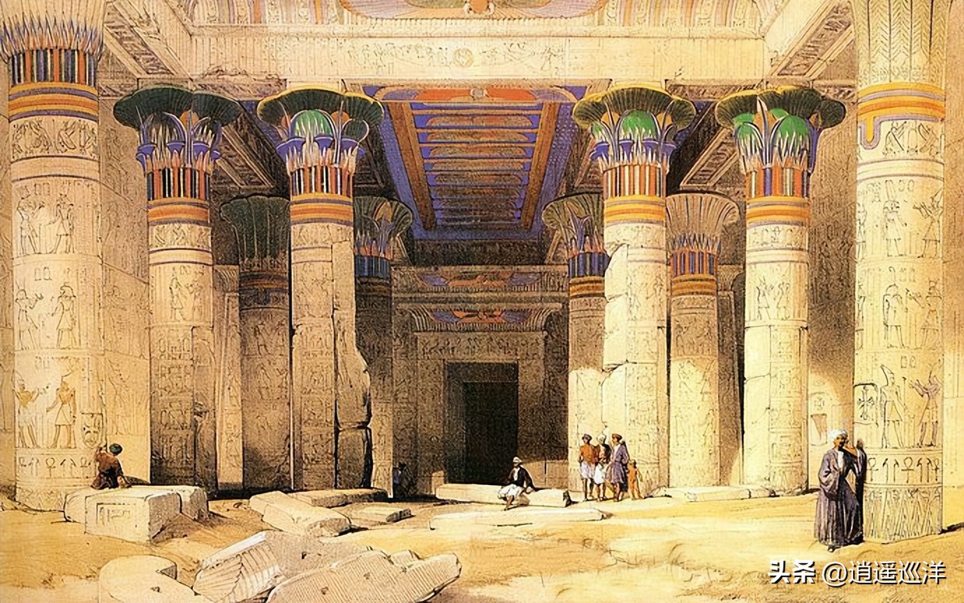 埃及金字塔游玩,去古埃及帝王谷