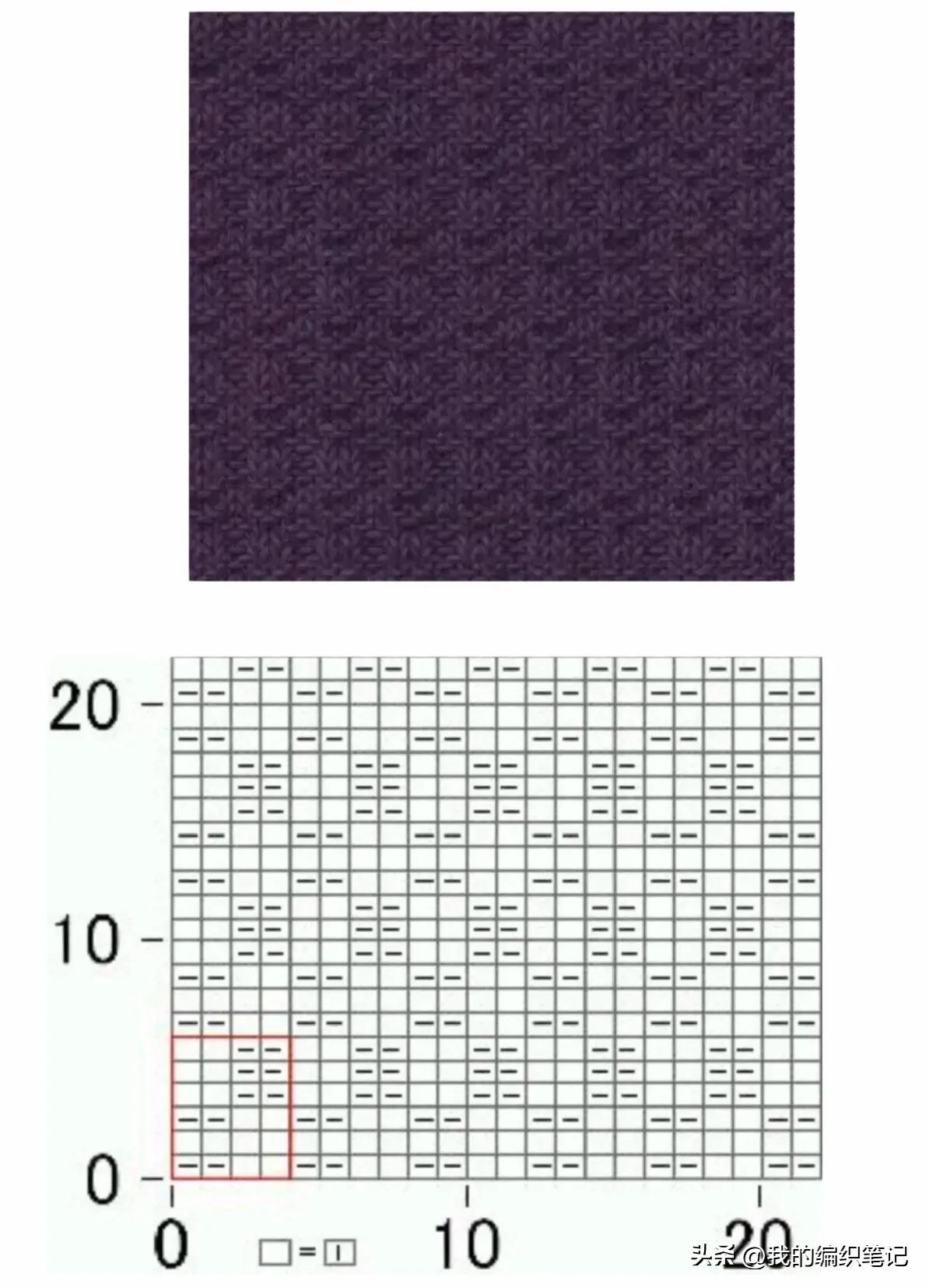 非常实用的棒针编织花样图解图片,编织棒针花样全教程