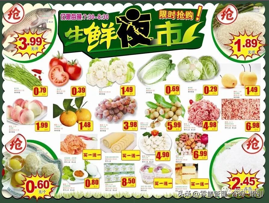 用海报（DM）提升生鲜销售的8个步骤