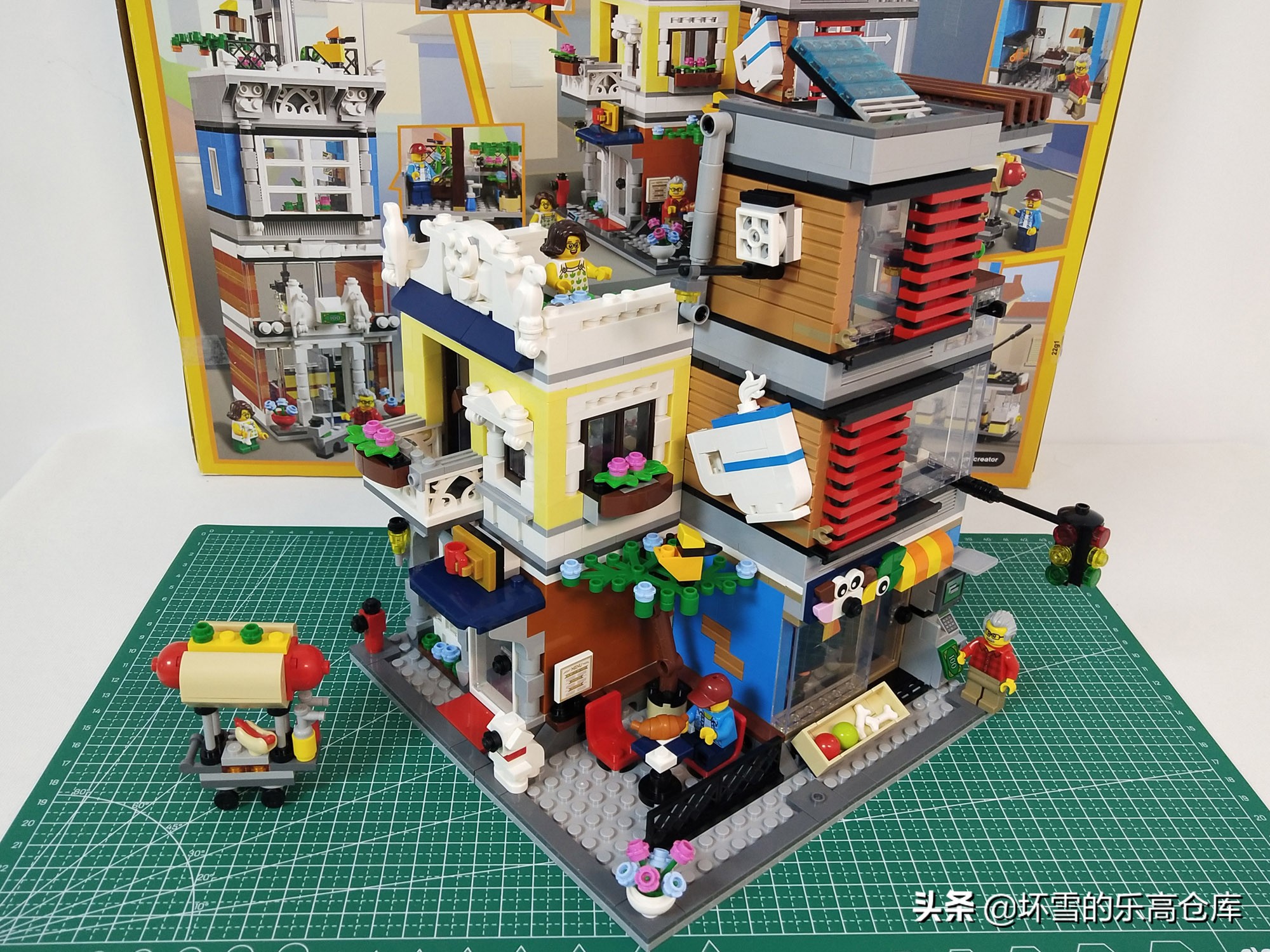 乐高百变街景系列,乐高创意百变系列街景