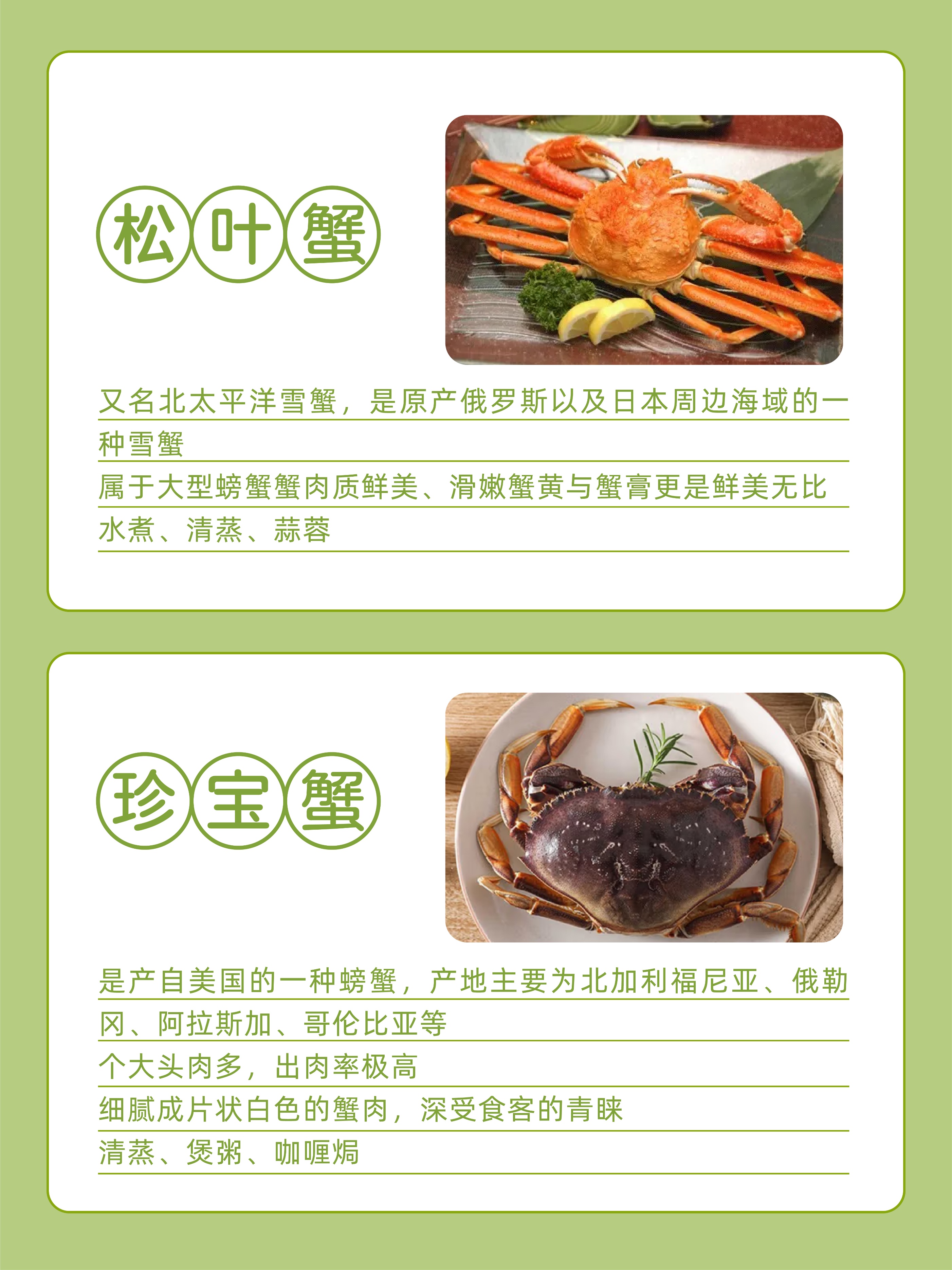 螃蟹的分类和食用方法,三亚常见的螃蟹种类