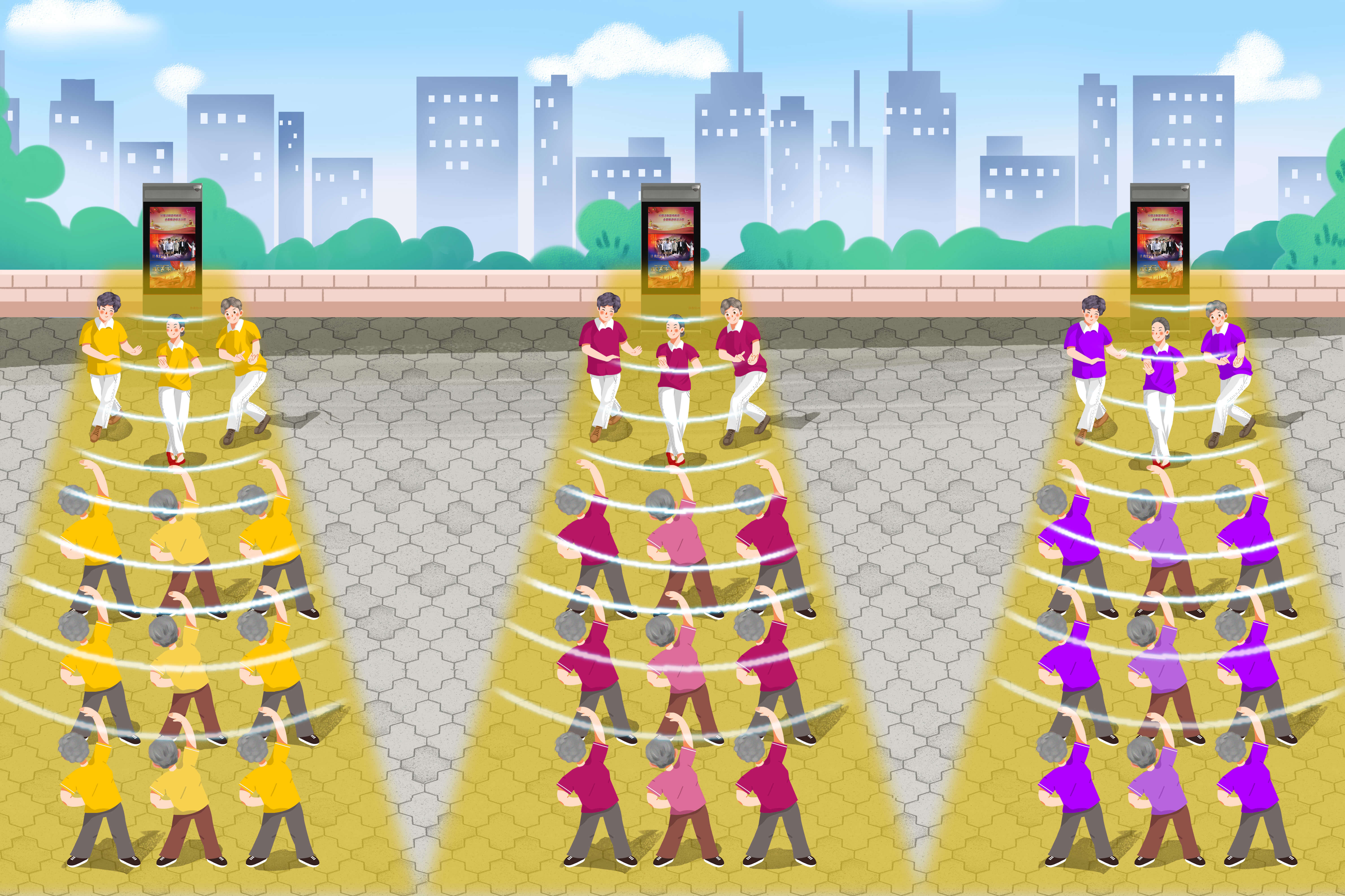 小区广场舞声音太大的解决办法,广场舞远程定向强声扩音系统